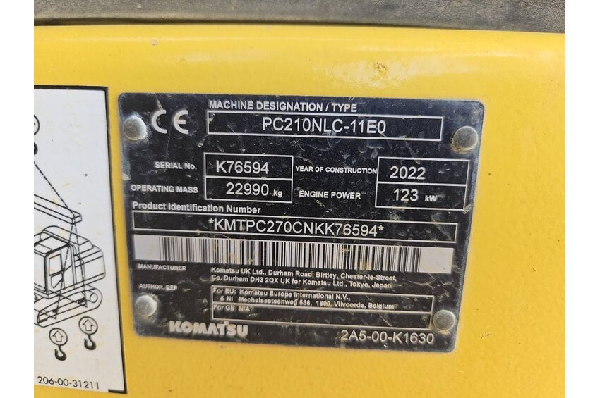 PC210NLC-11 E0